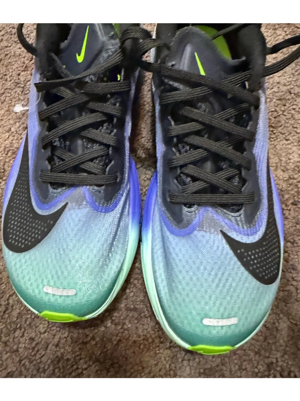 Nike women’s ZoomX Performance Running Shoe - Black/Blue/Pink/Green